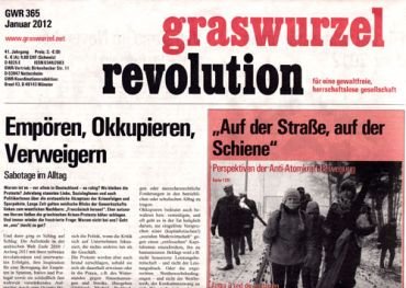 Graswurzelrevolution Nr. 365 (Jnner 2012)
