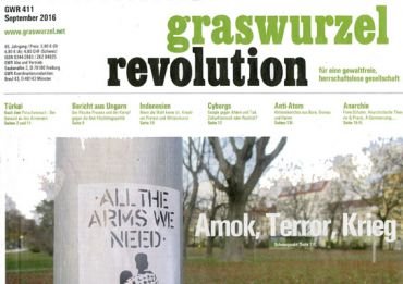 Graswurzelrevolution Nr. 411 (September 2016)